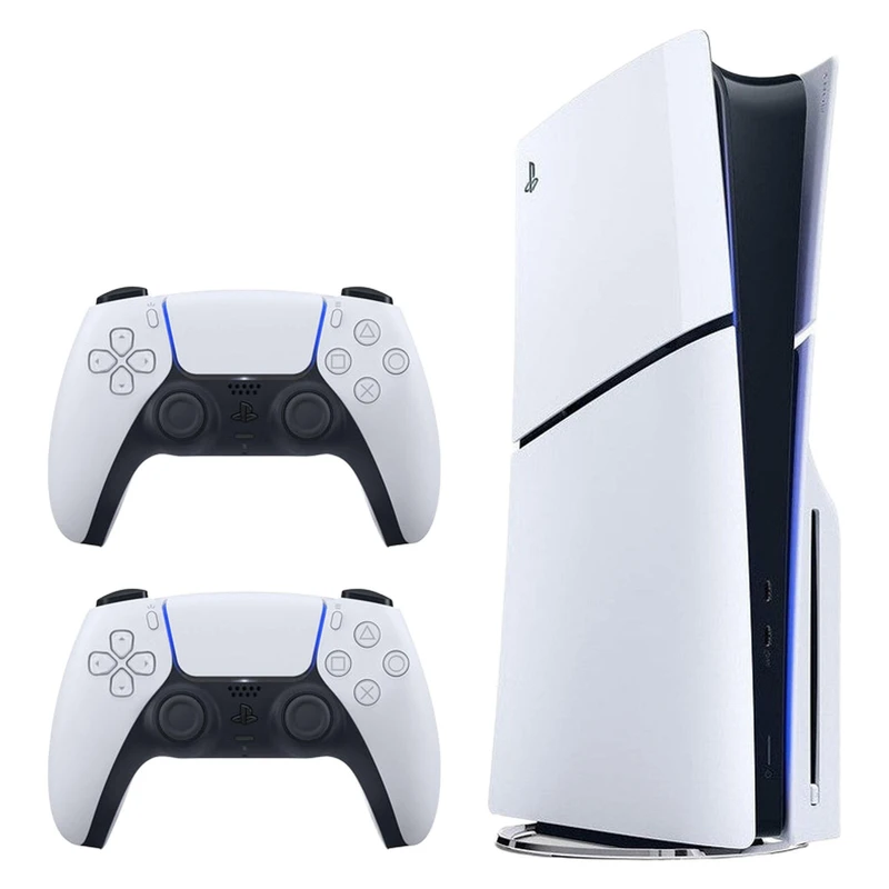 کنسول بازی سونی مدل PlayStation 5 Slim ظرفیت یک ترابایت ریجن 2016A اروپا به همراه دسته اضافی کنسول بازی سونی مدل PlayStation 5 Slim ظرفیت یک ترابایت ریجن 2016A اروپا به همراه دسته اضافی