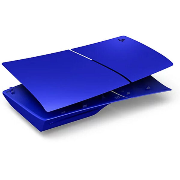 کاور PS5 اسلیم رنگ آبی کبالتی