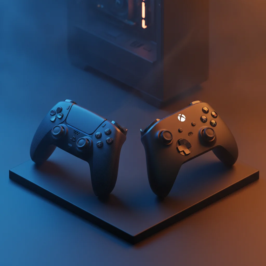 مقایسه دسته DualSense و Xbox Controller روی PC + راهنمای خرید