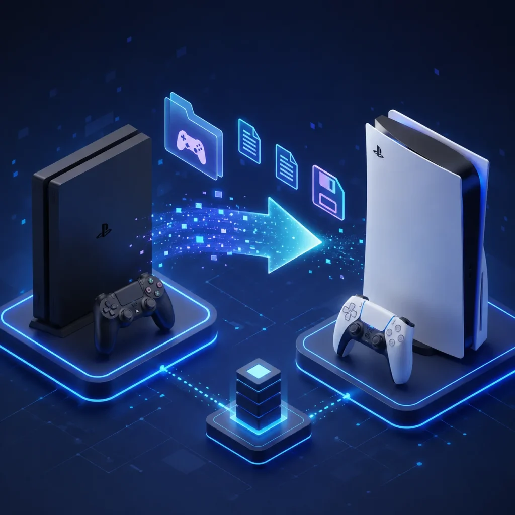 چگونه بازی‌ها و سیوهای خود را از PS4 به PS5 منتقل کنیم؟