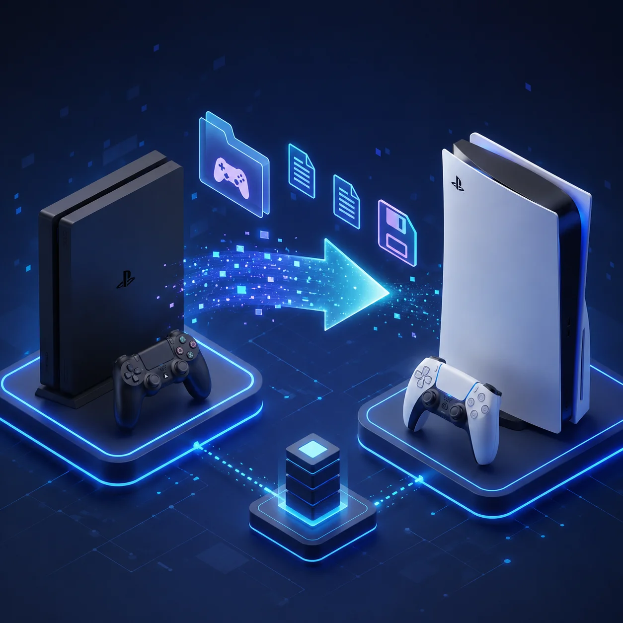 چگونه بازی‌ها و سیوهای خود را از PS4 به PS5 منتقل کنیم؟