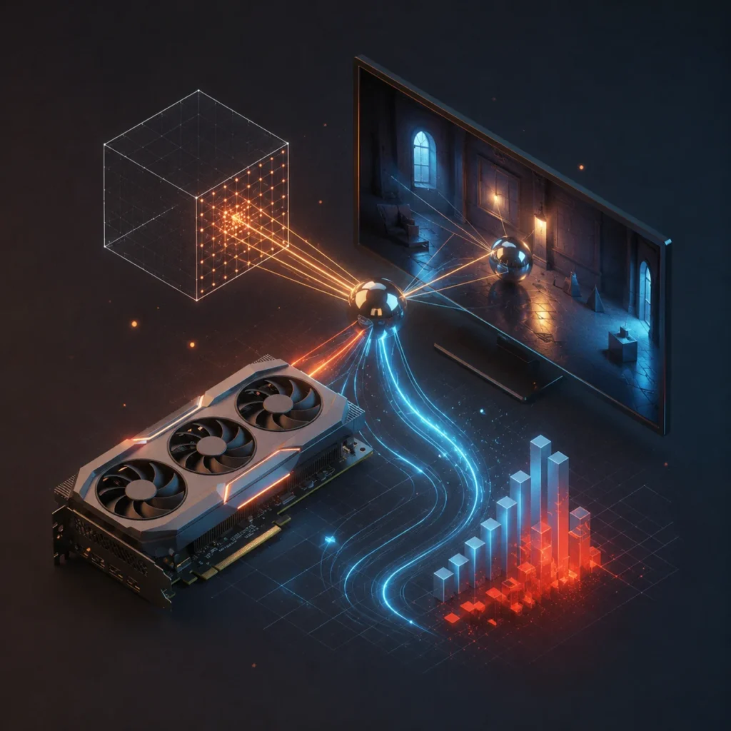 چرا Ray Tracing فریم ریت بازی را کاهش می‌دهد؟ (راهکارهای بهینه‌سازی)