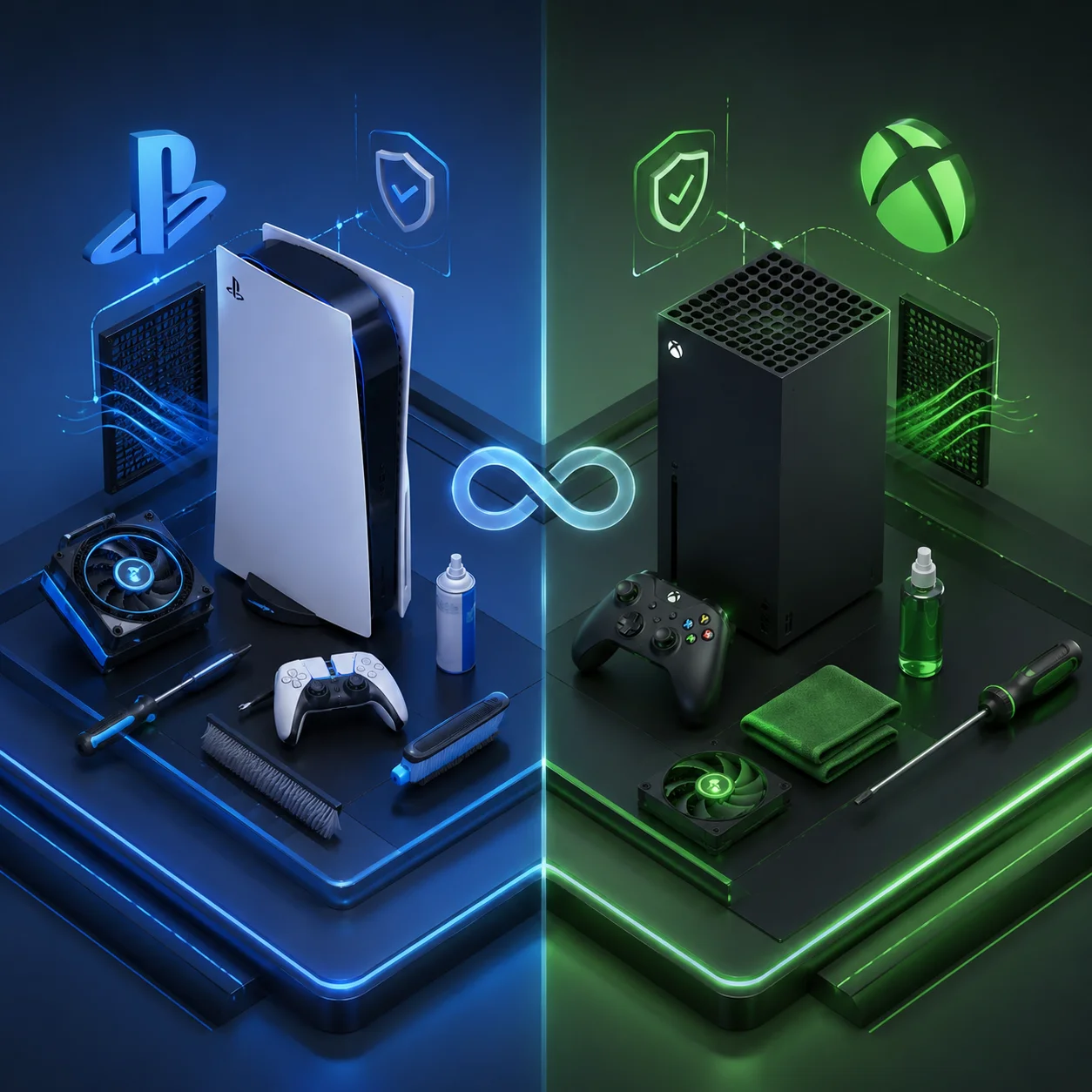 چگونه عمر کنسول بازی خود (PS5 و Xbox) را دو برابر کنیم؟