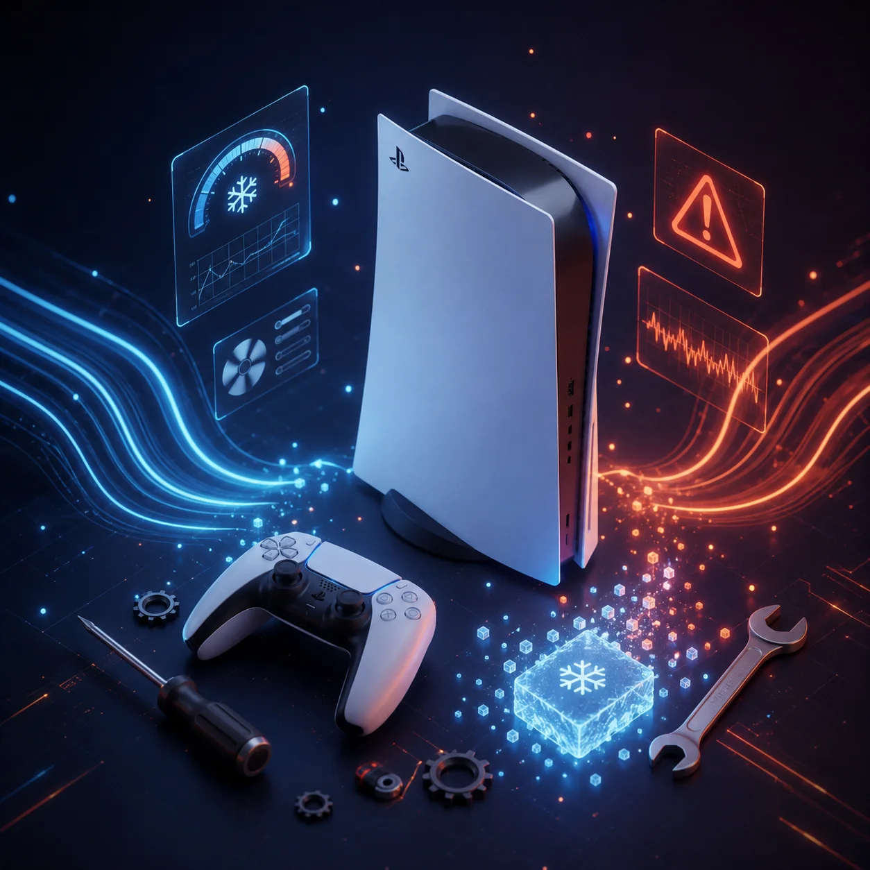 آموزش کامل رفع مشکل هنگ کردن و فریز شدن بازی در PS5